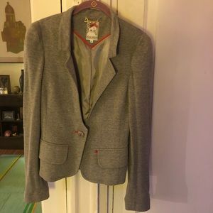 Yoana Baraschi grey blazer